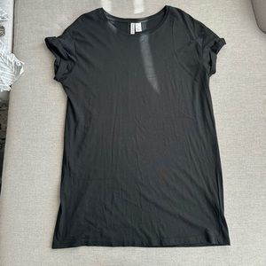 H&M Black Tshirt Dress